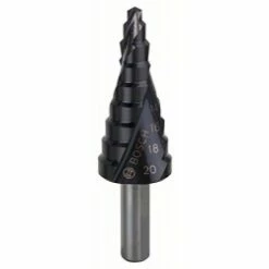 Bosch 8.0 4-20mm Shank HSS-AITIN Step Drill 9 Steps 2 608 588 066