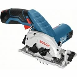 Bosch GKS12V-26 Cordless Circular Saw With 2 X 2.0Ah Batteries (Free 2.0ah Battery & USB Devices Charger)