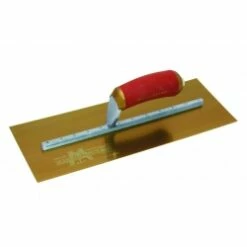 Marshalltown 13" X 5" Gold Stainless Steel Plasterers Float - MPB13GSD