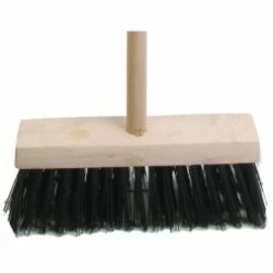PVC 13” ­Broom With Handle