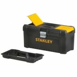 Stanley 16" 406x205x195mm Plastic Tool Box 1-75-518