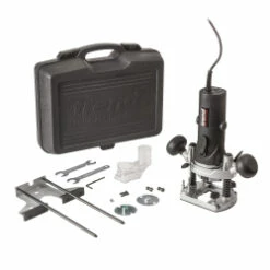 Trend 1/4 850W 1/4" Variable Speed Router 240V With Kitbox T4EK