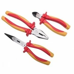 Faithfull 3 Piece VDE Plier Set