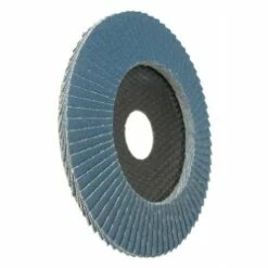 22mm Bore X 125 Diameter X 60 Grit Zirconia Flap Disc Convex