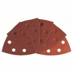 Bosch Grit 180 Delta Sanding Papers, (Pack Of 5) 2 608 598 037