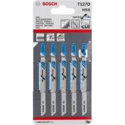 Bosch T127D Jigsaw Blade For Metal 30mm (Pack Of 5) P/No. 2 608 631 017