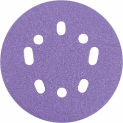 Trend Aluminium Oxide 125mm Random Orbit 120 Grit Sanding Discs, AB/125/120G, Pack Of 50