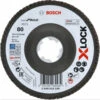 Bosch 125 X 22mm X-Lock Best For Metal 80 Grit Flap Disc, Straight, P/No. 2 608 619 211 -Home-Tools Shop Sale thumbnail BRYl08VZbpTqe6aActKl0rTi14ZW77ZKCQlB8Gnv