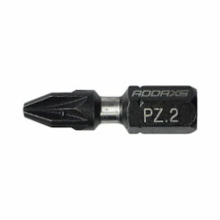 PZ2 X 25mm Addax X6 Impact Screwdriver Bit (Pack Of 10) 2PZ25X6