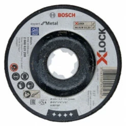 Bosch 125 X 6.0 X 22mm X-lock Expert Metal Grinding Disc 2608619259