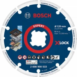 Bosch 125mm X-Lock Expert Diamond Cutting Disc P/No. 2 608 900 533