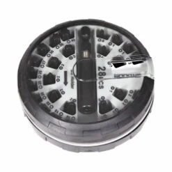 28 Piece Addax X6 Impact Screwdriver Bit Set 28SETX6