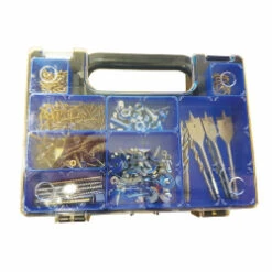 ABS Plastic Sorta Case 345 X 250 X 50mm Black / Blue