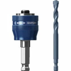 Bosch Expert Power Change Adapter & 8.5 X 105mm HSS Pilot Drill Bit For Masonry 2 608 900 526
