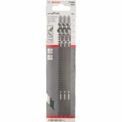 Bosch T744D Jigsaw Blade For Wood 5-135mm (Pack Of 3) P/No. 2 608 663 314