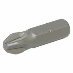 No. 4 X 25mm Bosch Pozi Screw Driver Bit Extra Hard 2 607 001 567