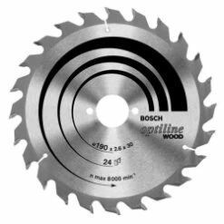 Bosch 230 X 30 X 16 Tungsten Carbide Tip Circular Saw Blade Bosch P/No. 2608640635