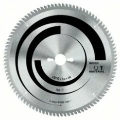 Bosch 254 X 30 X 96t Circular Saw Blade For Aluminium / Multi Material