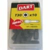 Dart T30 X 25mm Impact Driver Bits, Box Of 10 -Home-Tools Shop Sale thumbnail mk97gg26xppi79qp