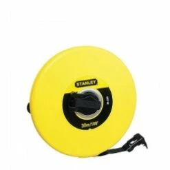 Fibreglass Measure Tape, 30 Metre / 100 Feet / 1200 Inches Stanley 0-34-262