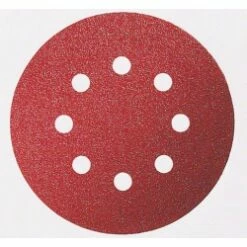 180 Grit 125mm Bosch Random Orbit Sanding Disc (Pack Of 5) 2 608 605 644