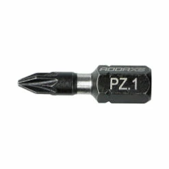 PZ1 X 25mm Addax X6 Impact Screwdriver Bit (Pack Of 10) 1PZ25X6