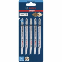 Bosch T308B Jigsaw Blades Expert For Wood (pack Of 5) P/no 2 608 663 750