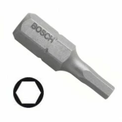 Bosch 10.0mm Hex Screwdriver Bit Extra Hard X 25mm