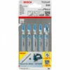 Bosch T121AF Bi-Metal Jigsaw Blades For Metal (Pack Of 5) 2 608 636 699 -Home-Tools Shop Sale thumbnail xXPfqTWyt7Whfs07YpACrYH8nzV1uJTfB2d2fNev