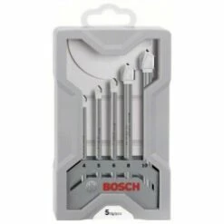 5 Piece Bosch CYL-9 Soft Ceramic Tile & Glass Drill Bit Set 2 608 587 169