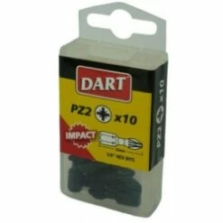 Dart T15 X 25mm Impact Driver Bits, Box Of 10