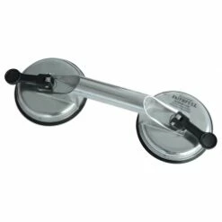 Faithfull Twin Aluminium Suction Lifter 100KG FAISUCPAD2P