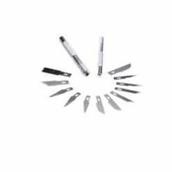 Stanley Hobby Knife Set In A Case With 12 Blades 073872